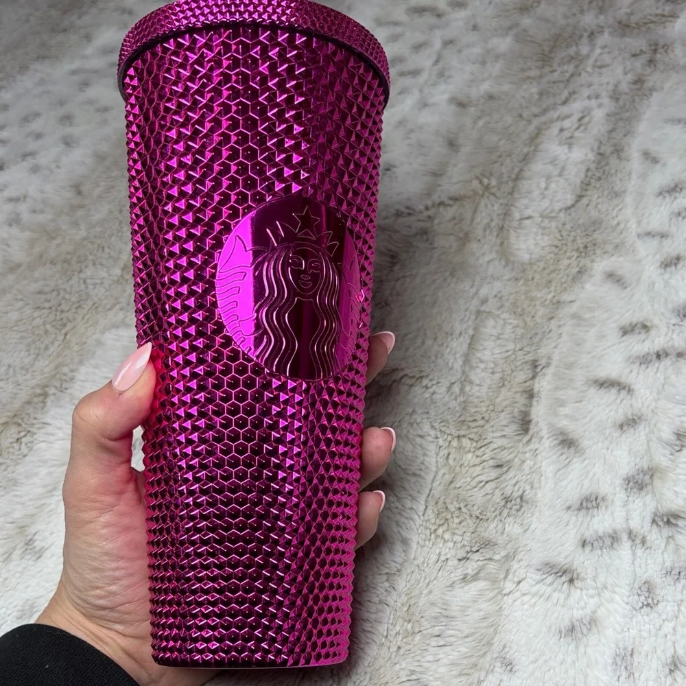 Starbucks Fuchsia Studded Tumbler - Picture 7 of 9